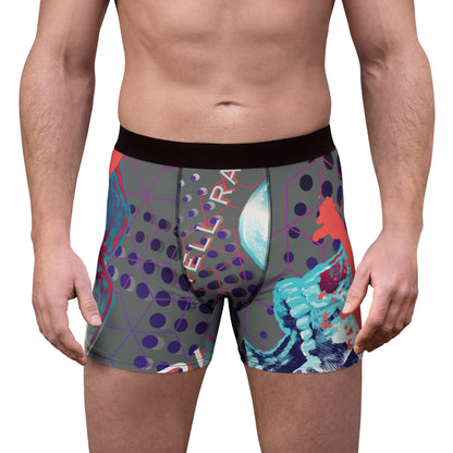 BLK MRKT Hell Raiser Gray Boxer Briefs