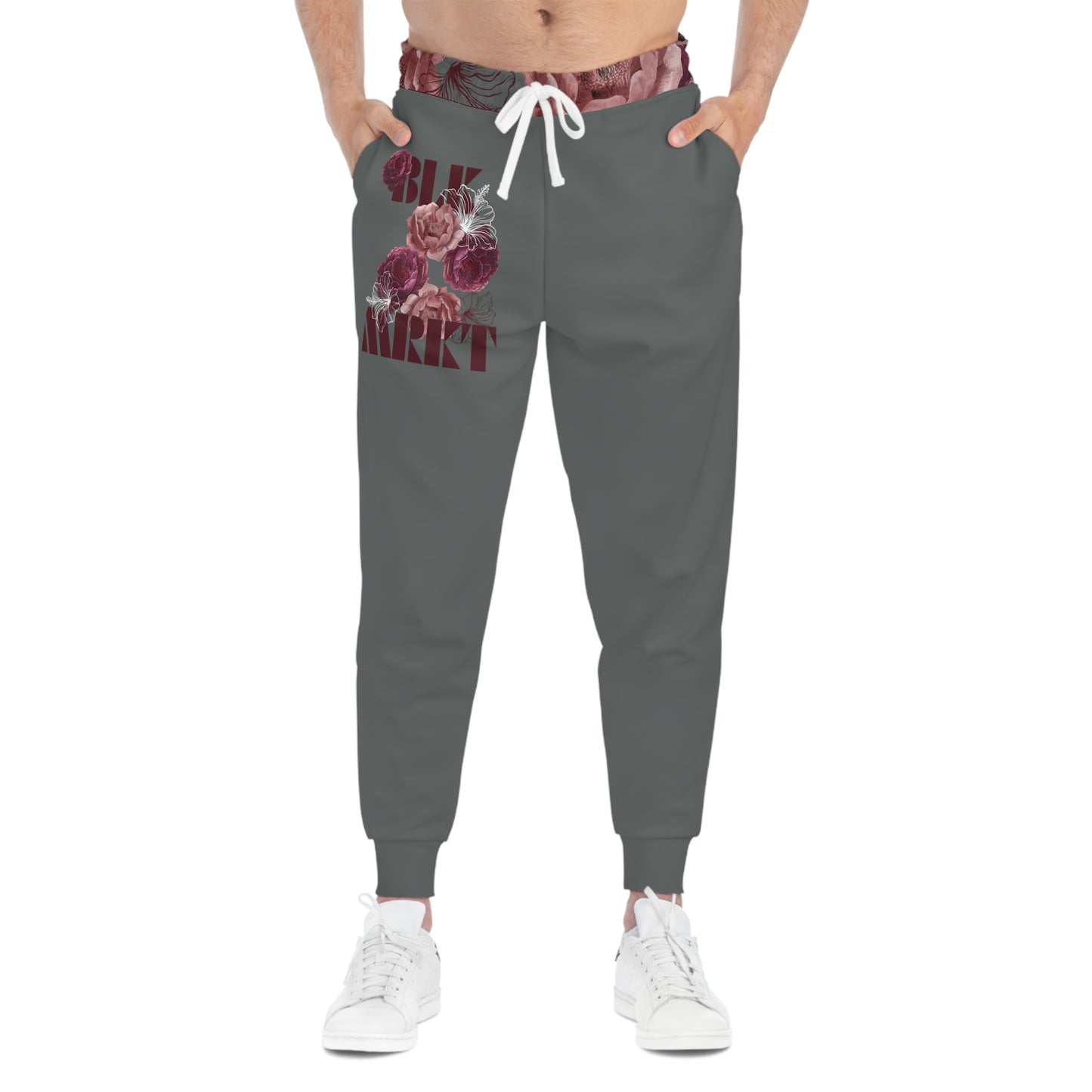 BLK MRKT Rose Gray Athletic Joggers