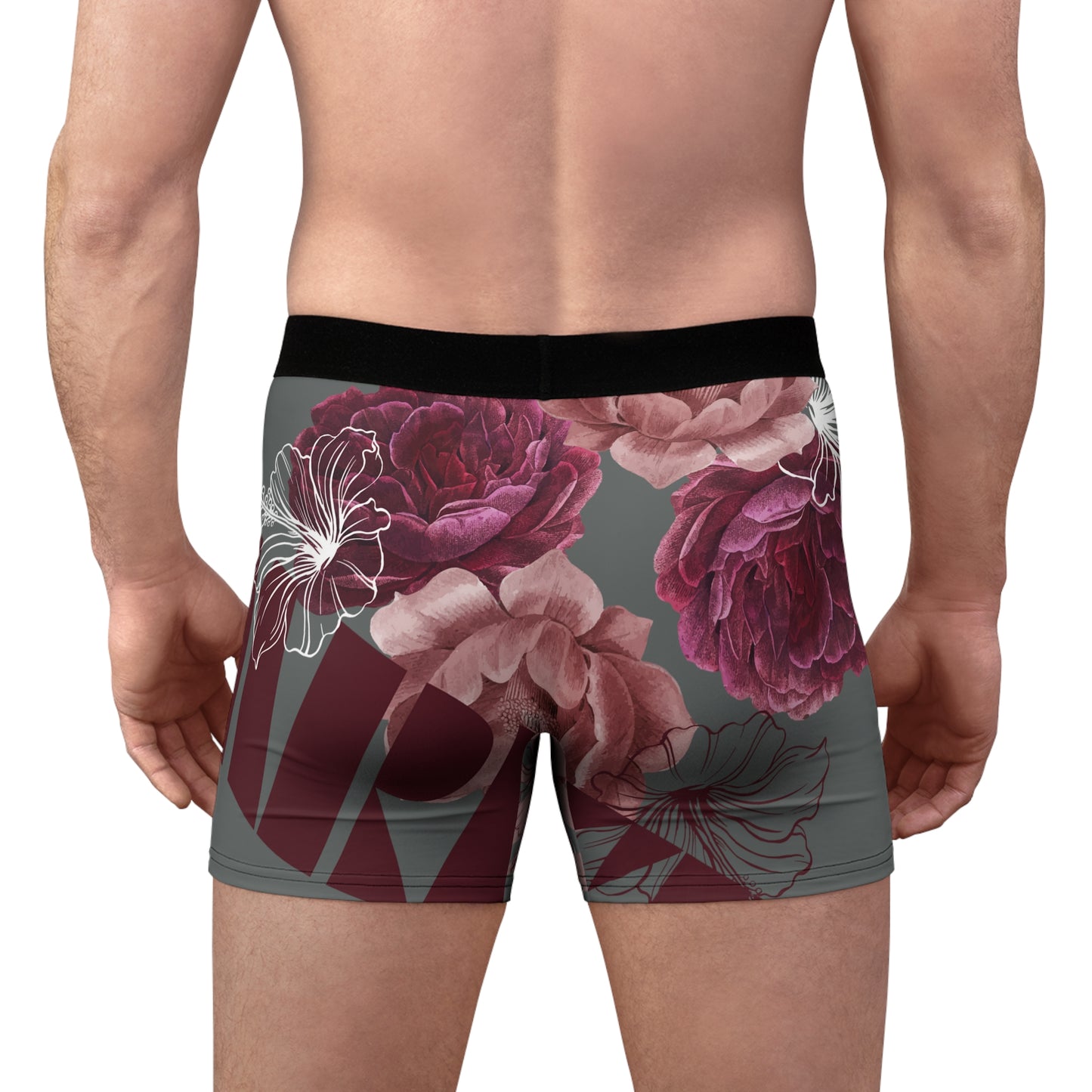 BLK MRKT Rose Gray Boxer Briefs