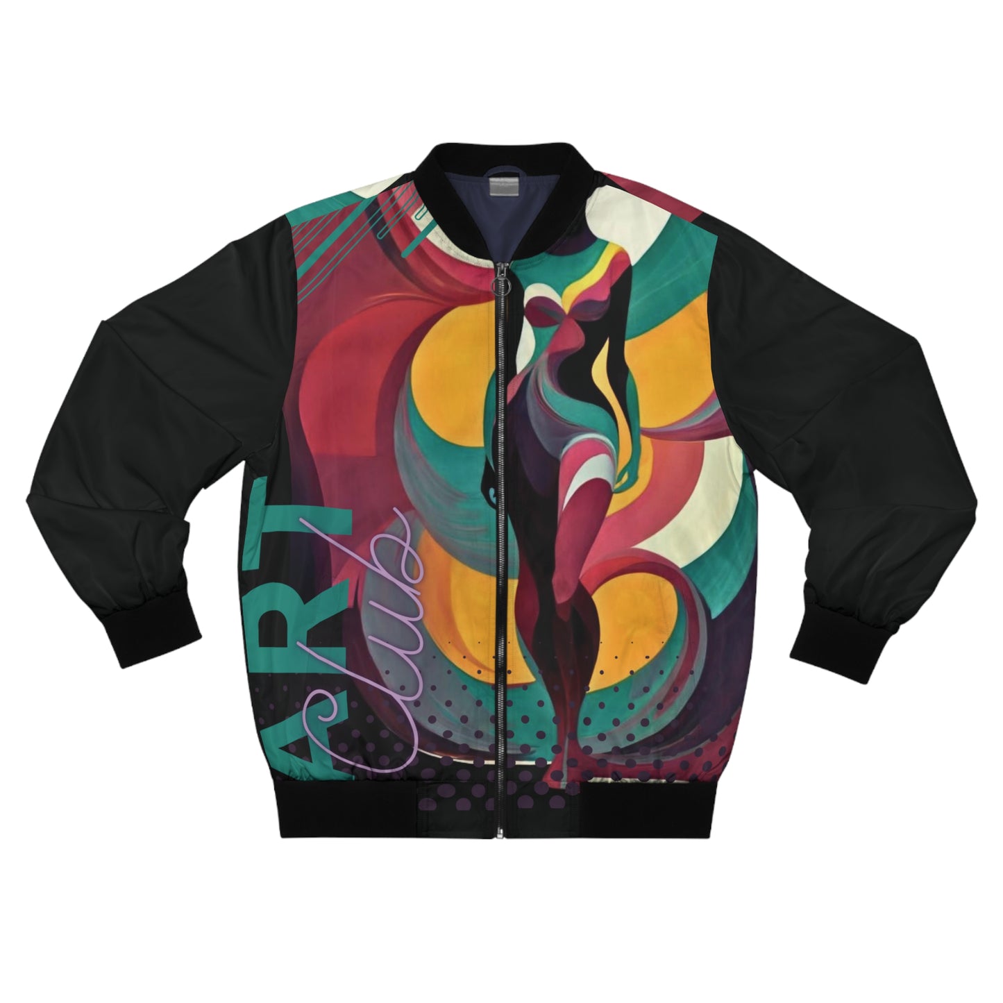 Art Club Jazz Lady Men's Bomber Jacket