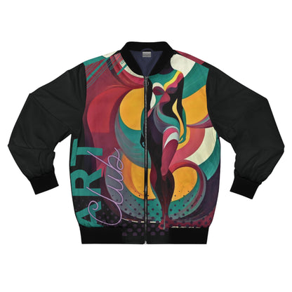 Art Club Jazz Lady Men's Bomber Jacket