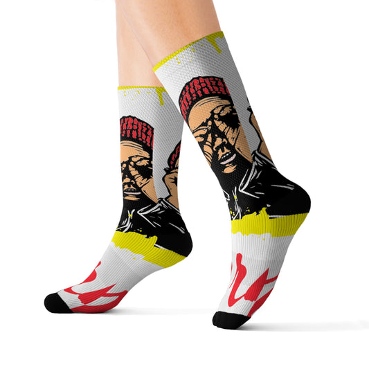 BLK MRKT  The Lookout Blanco Socks