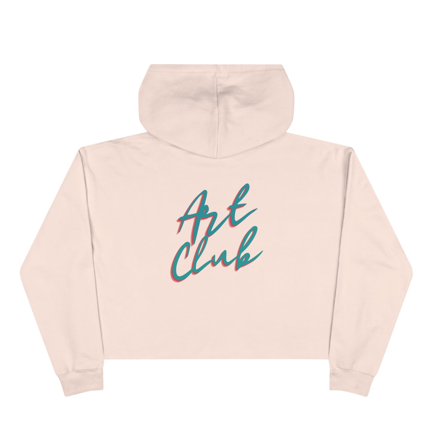 Art Club 3 Stripes Crop Hoodie