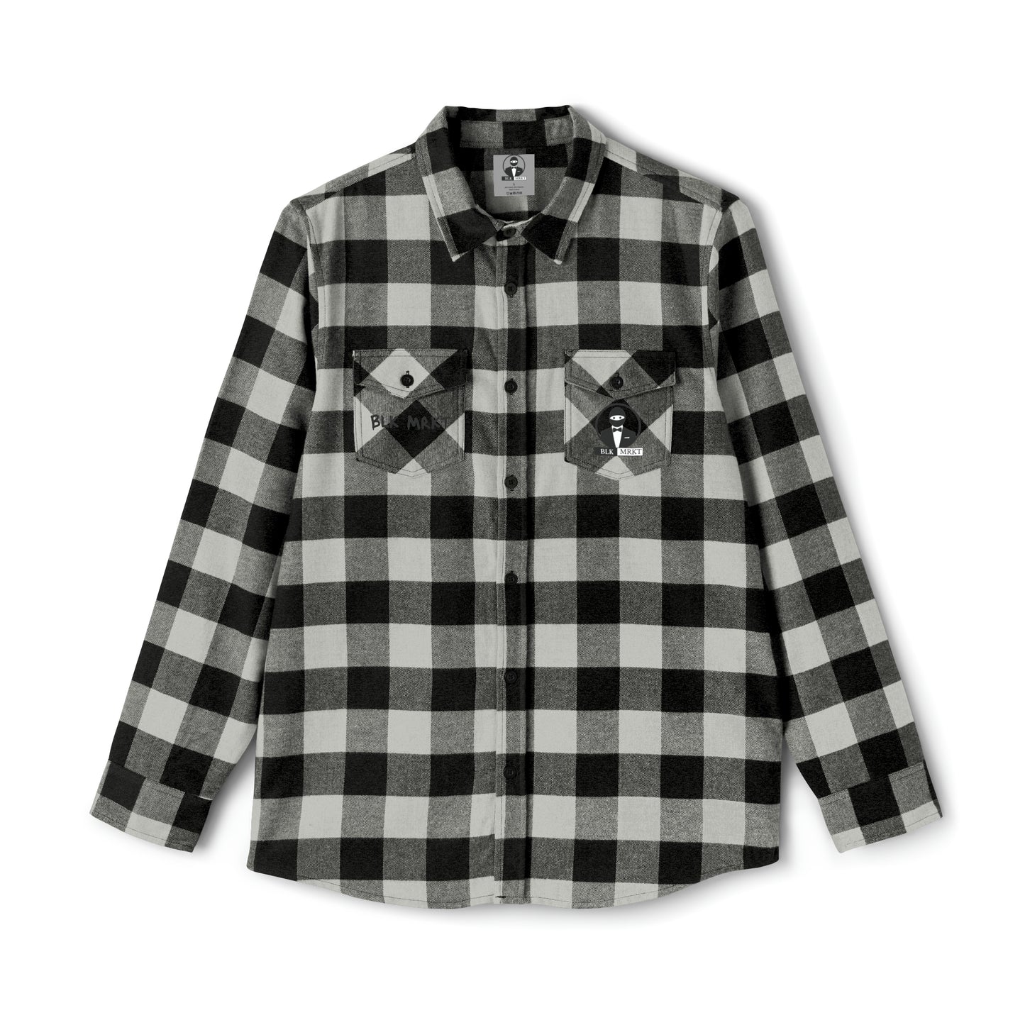 BLK MRKT BIGHEAD Unisex Flannel Shirt