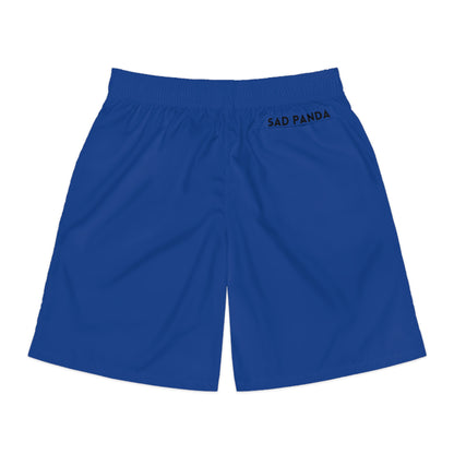 Sad Panda Blue Jogger Shorts