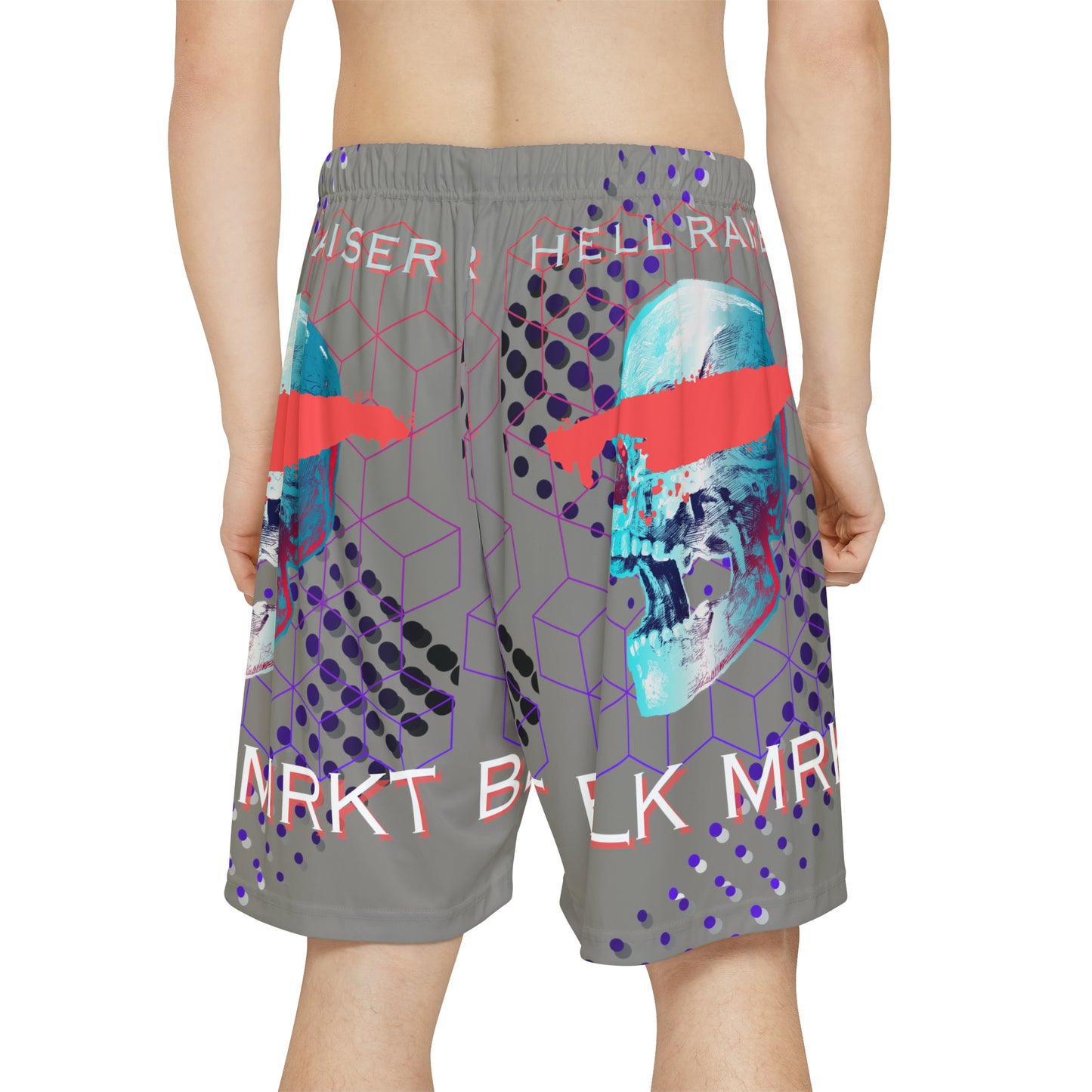 BLK MRKT Hell Raiser Gray Shorts