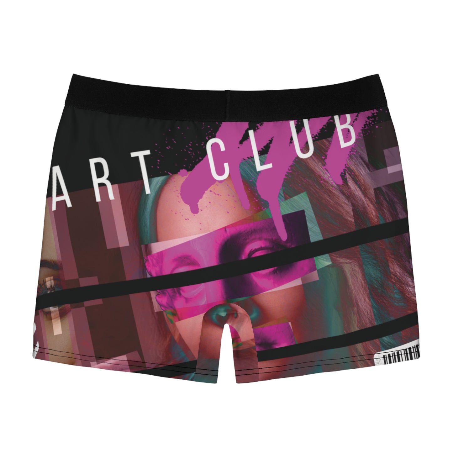 Art Club 3 Stripes Black Boxer Briefs