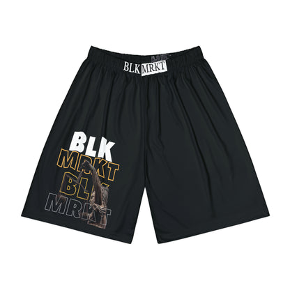 BLK MRKT Greek Scales Shorts