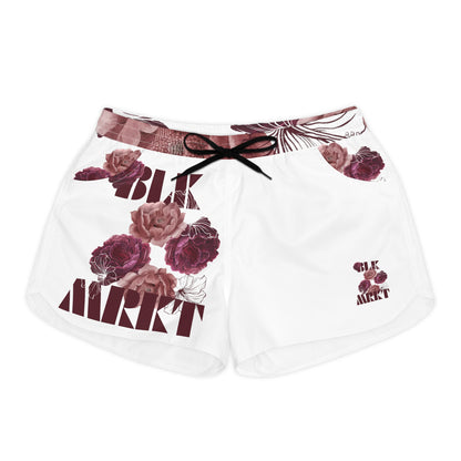 BLK MRKT Rose White Women's Casual Shorts