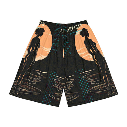 Art Club Moonlight Teal Shorts