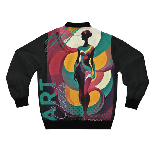 Art Club Jazz Lady Men's Bomber Jacket