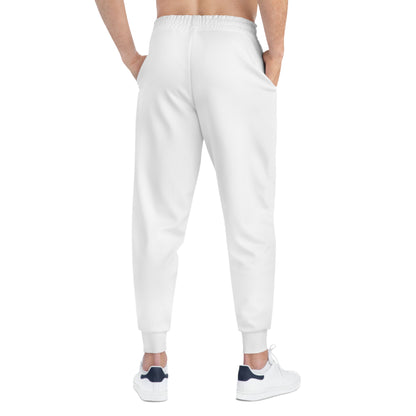 BLK MRKT Rose White Athletic Joggers