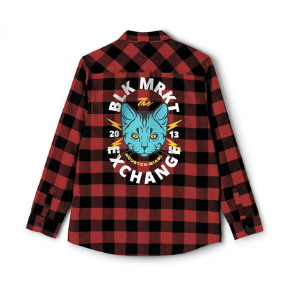 BLK MRKT Thunder Kat Unisex Flannel Shirt