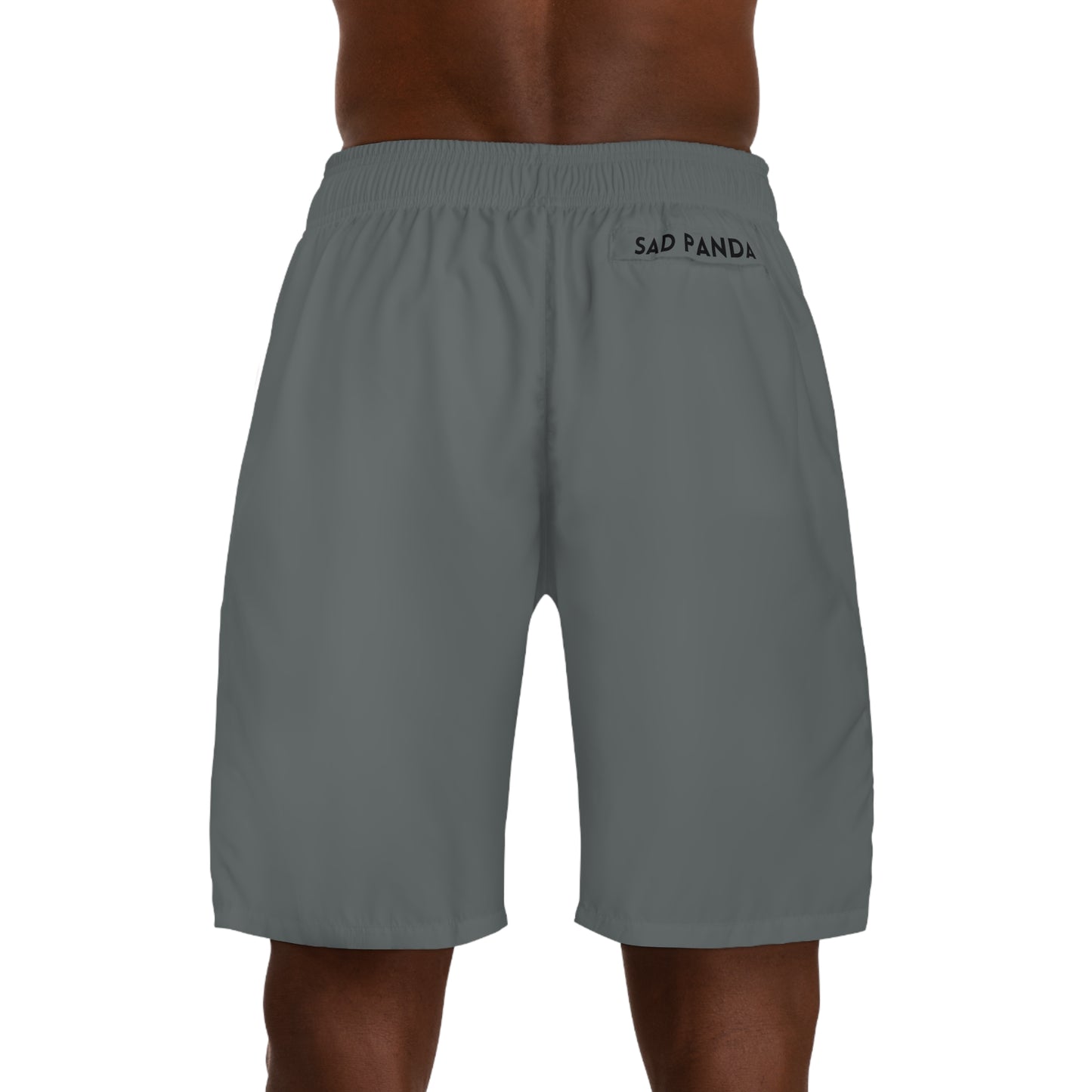 Sad Panda Gray Jogger Shorts