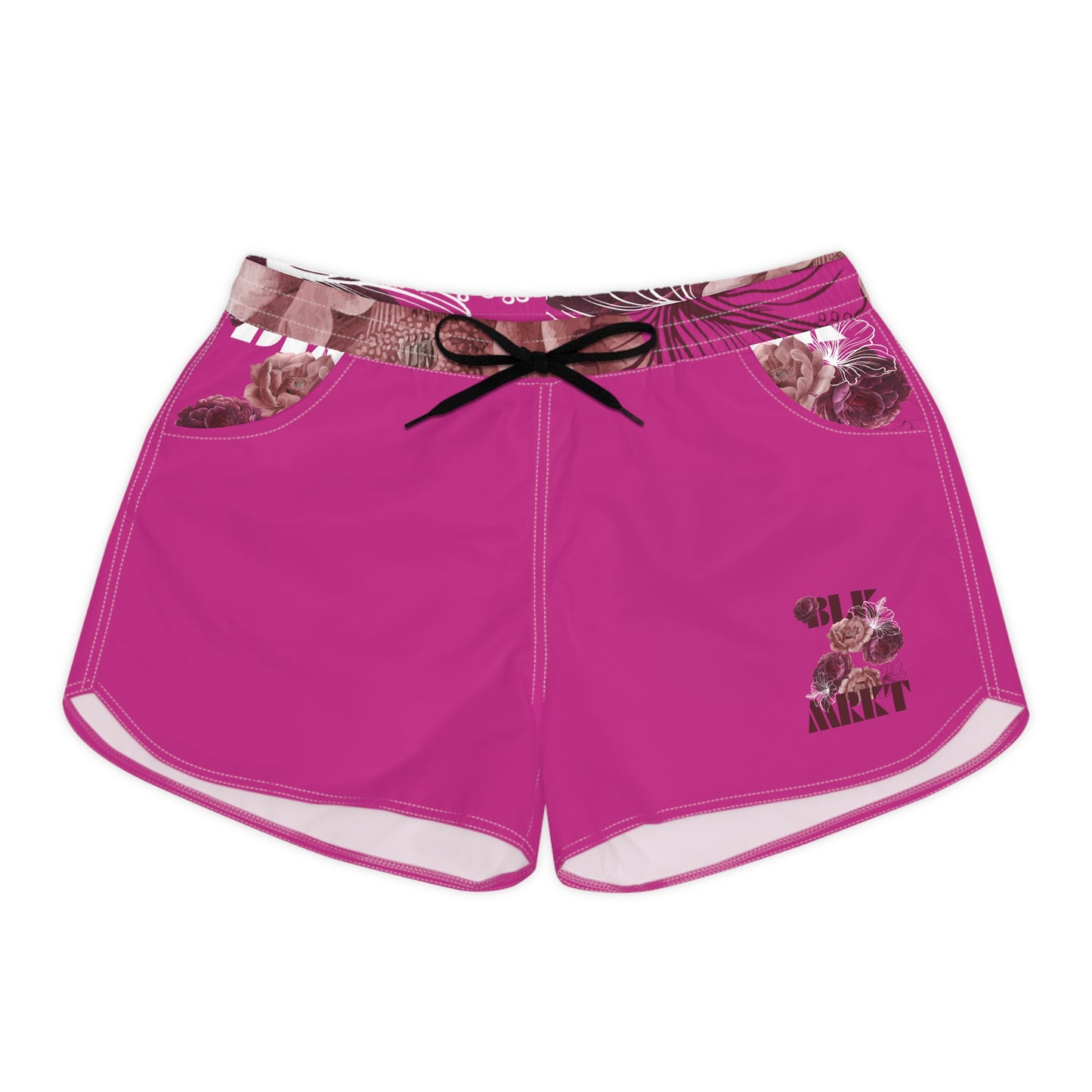 BLK MRKT Rose Pink Women's Casual Shorts