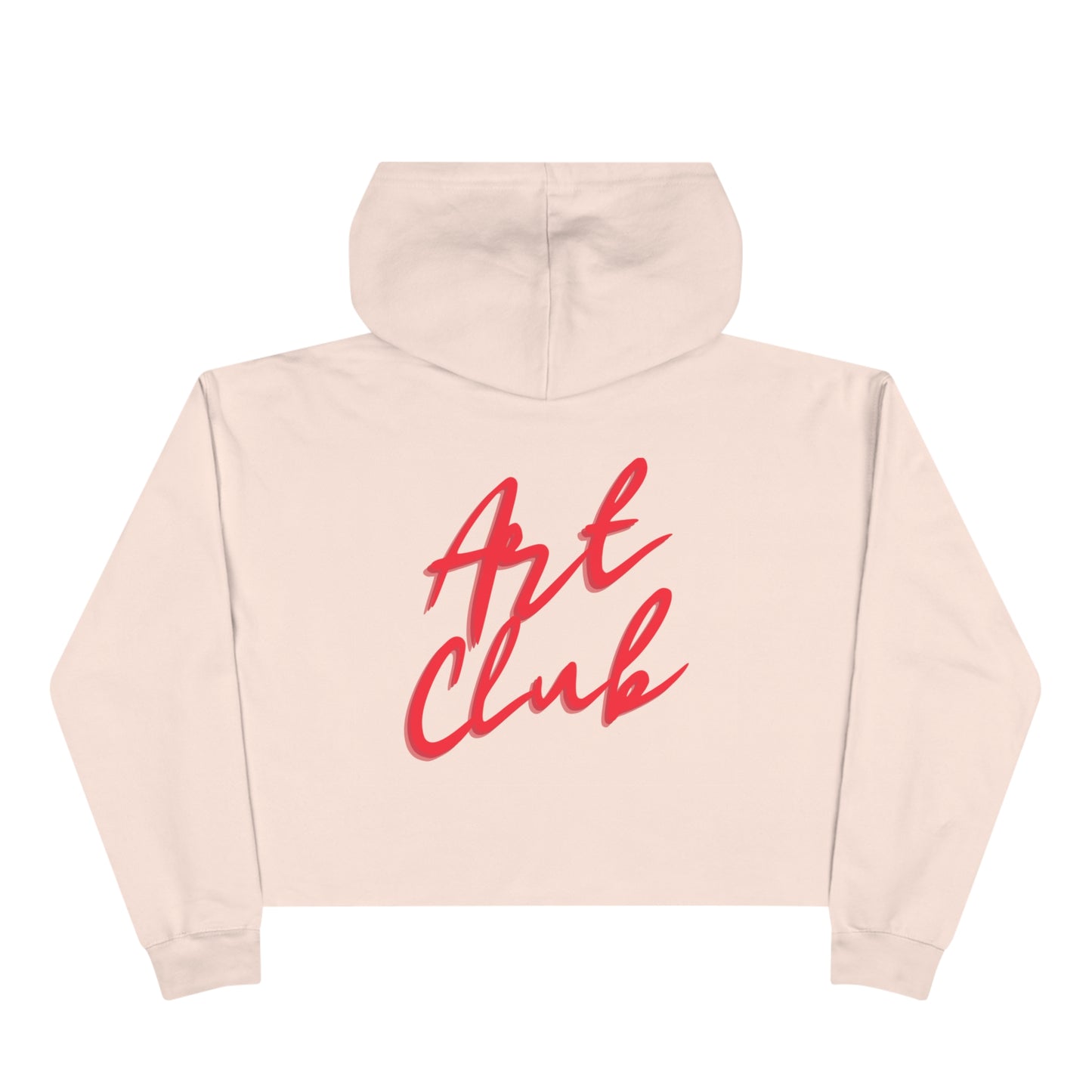 Art Club Smoker's Lounge Crop Hoodie