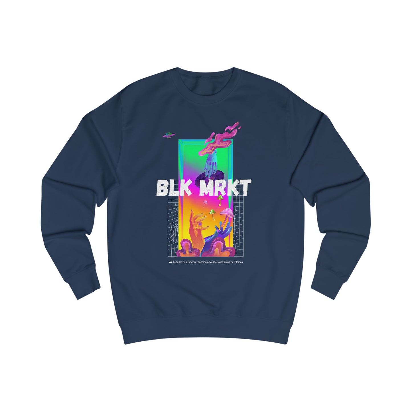 BLK MRKT Psychedelic Sweatshirt