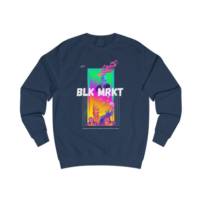 BLK MRKT Psychedelic Sweatshirt