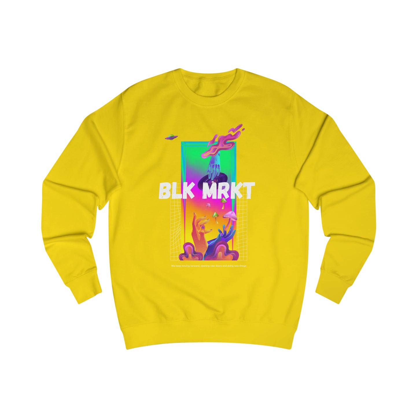 BLK MRKT Psychedelic Sweatshirt