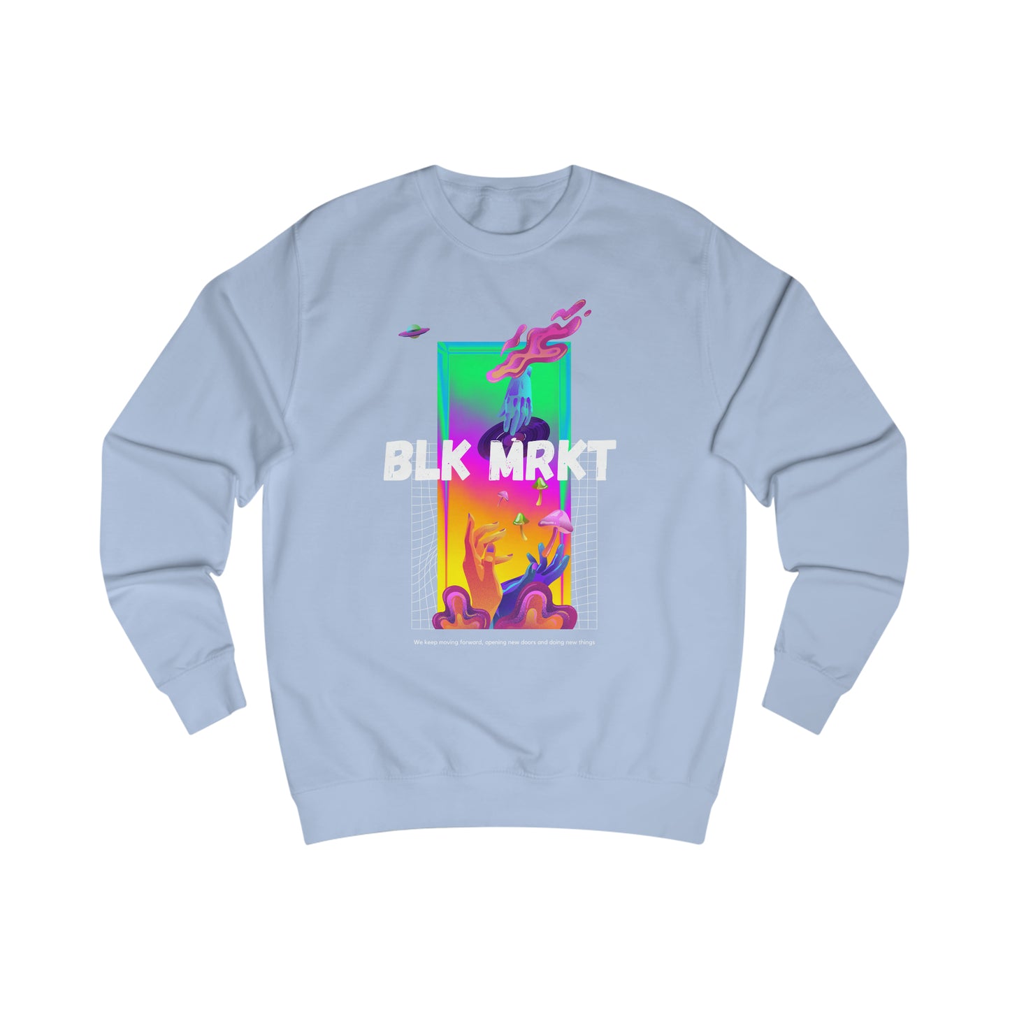 BLK MRKT Psychedelic Sweatshirt