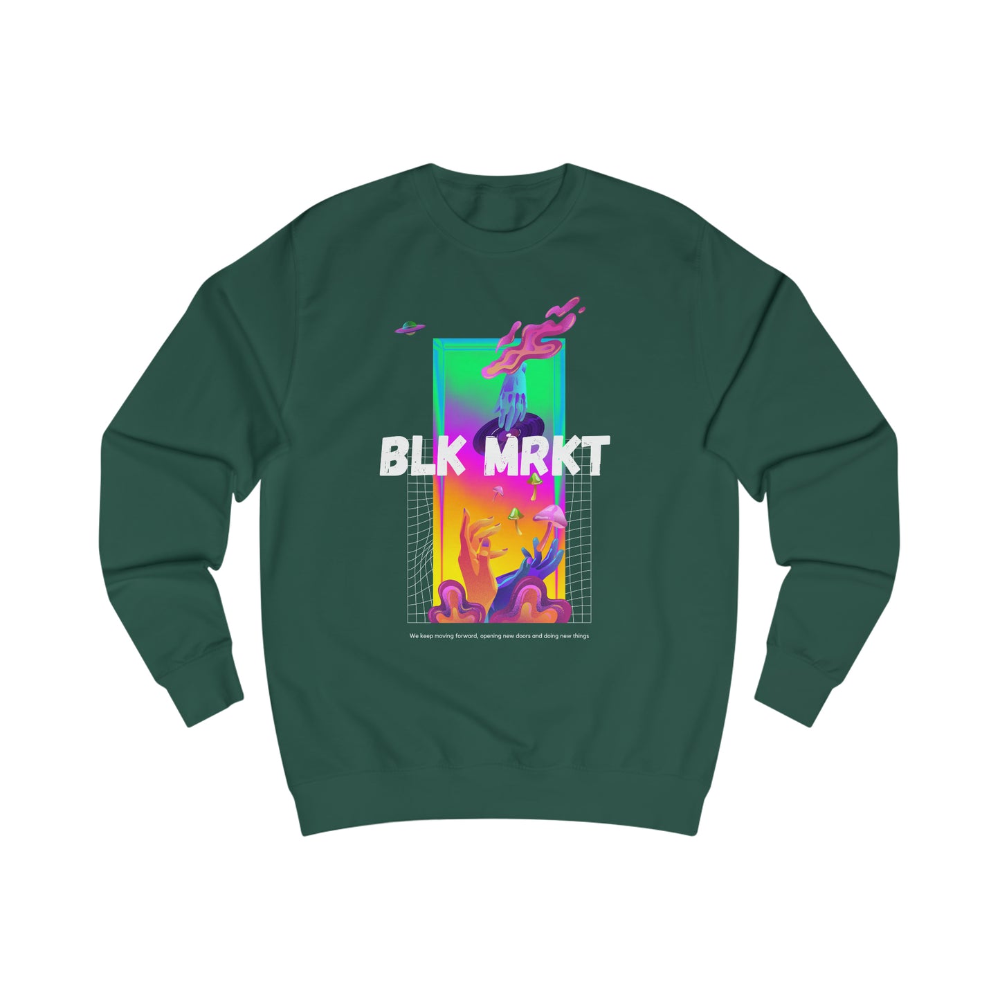 BLK MRKT Psychedelic Sweatshirt