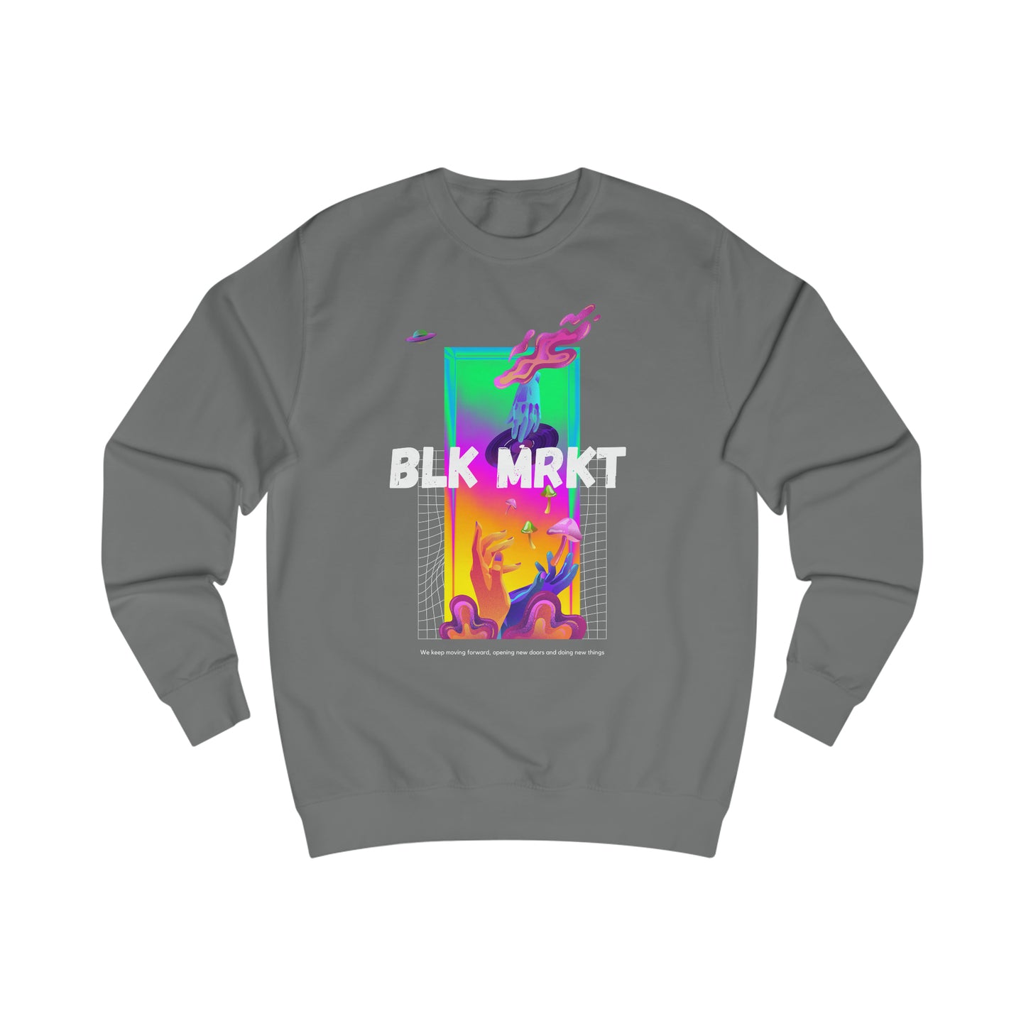 BLK MRKT Psychedelic Sweatshirt