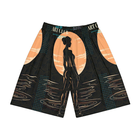 Art Club Moonlight Teal Shorts