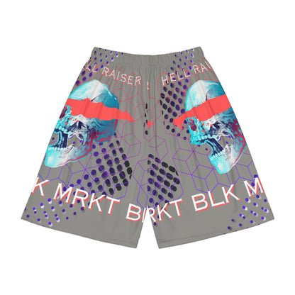 BLK MRKT Hell Raiser Gray Shorts