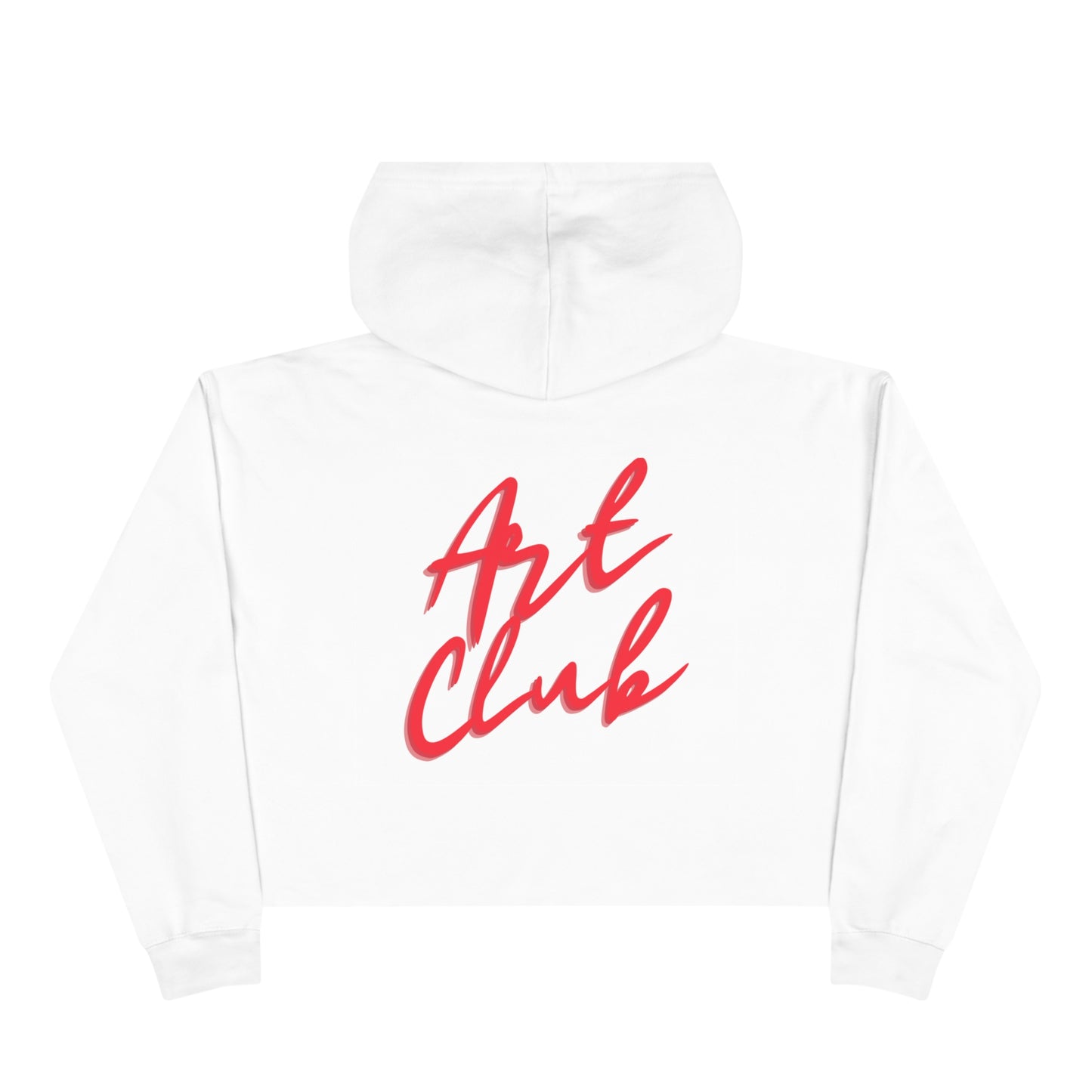 Art Club Smoker's Lounge Crop Hoodie