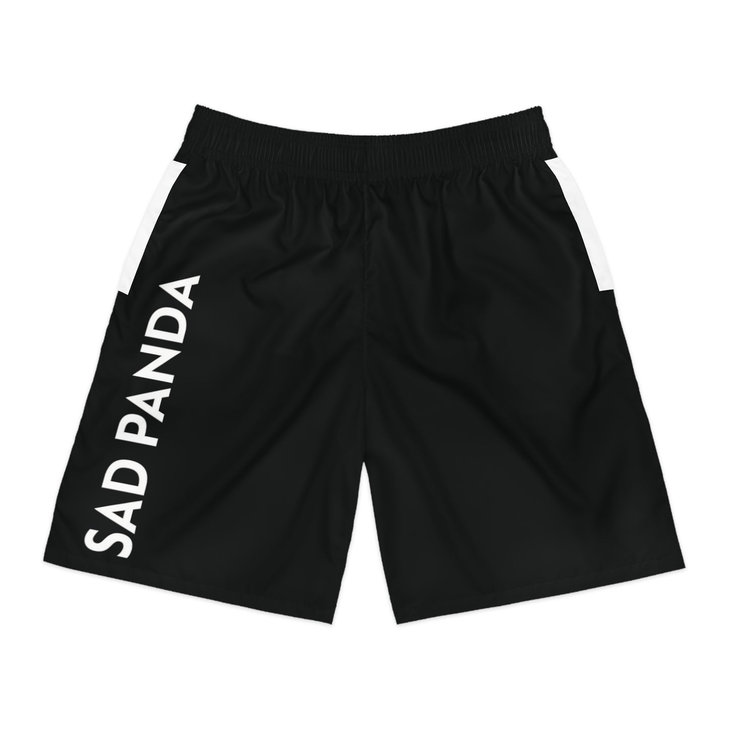 Sad Panda Black Jogger Shorts