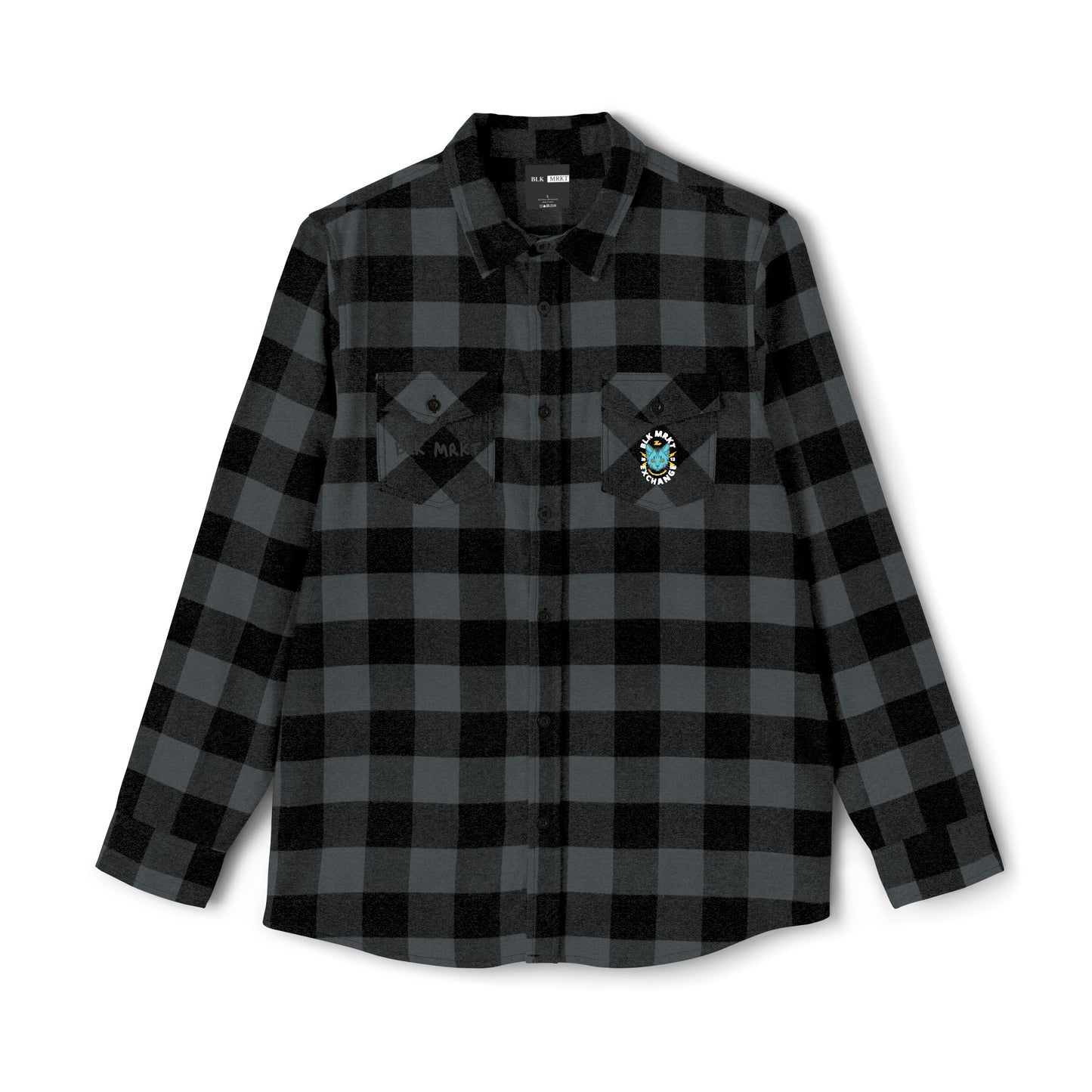 BLK MRKT Thunder Kat Unisex Flannel Shirt